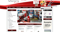 Desktop Screenshot of factoriasevilla.com