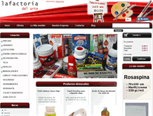 Tablet Screenshot of factoriasevilla.com